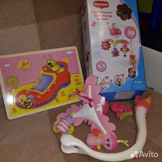 Музыкальная карусель на кроватку