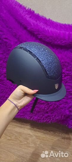 Шлем для верховой езды с блёстками