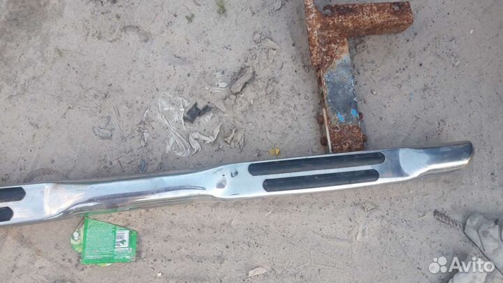 Защита порогов toyota раф 4