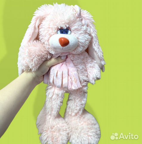 Заяц мягкая игрушка