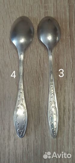 Мельхиор Вилка Ложки Пламя СССР 1960гг