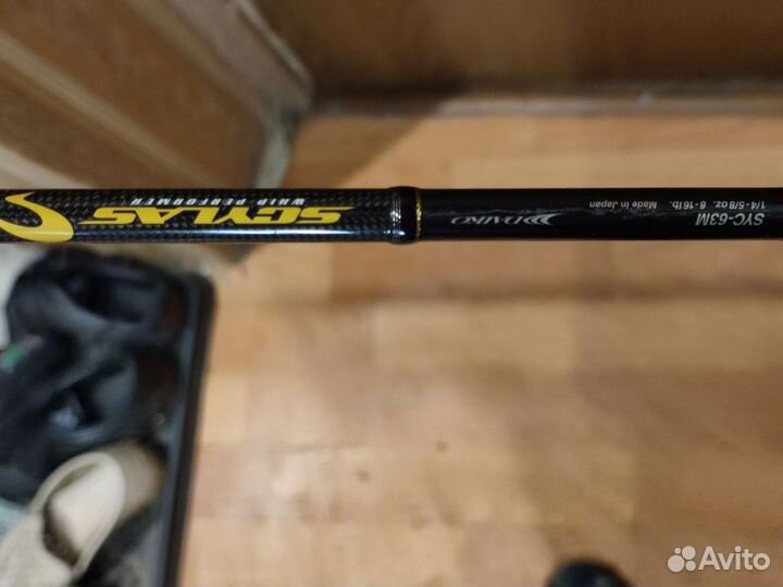 Японские кастинги Daiko и Shimano Shaula 1652R-2