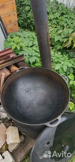 Казан 22л с печкой