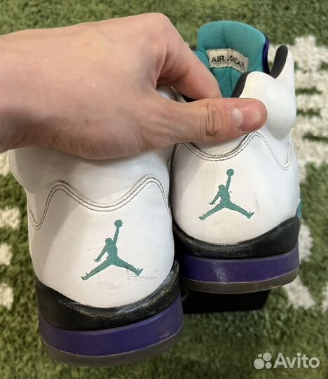 Air jordan 5 purple grape оригинал