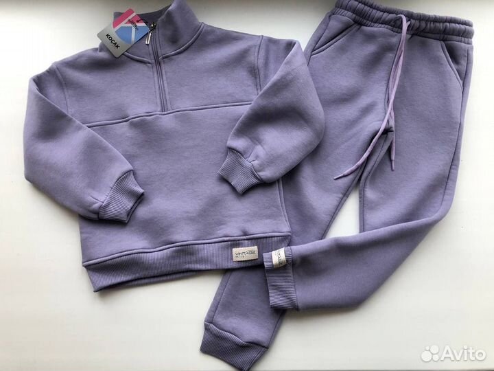 Спортивный костюм для девочки утепленный 116, 158