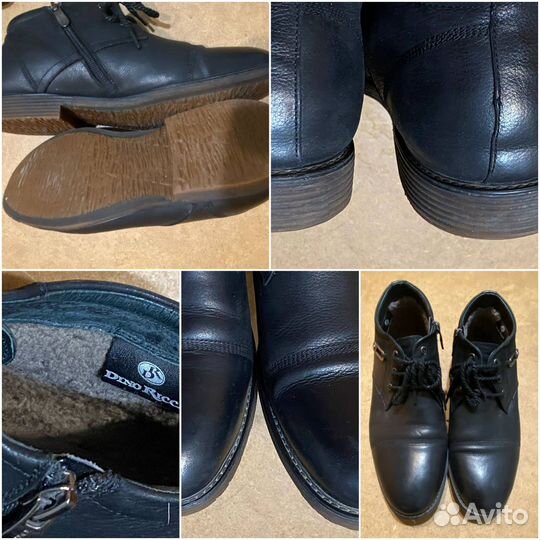 Туфли ботинки зима 43 размер пакетом