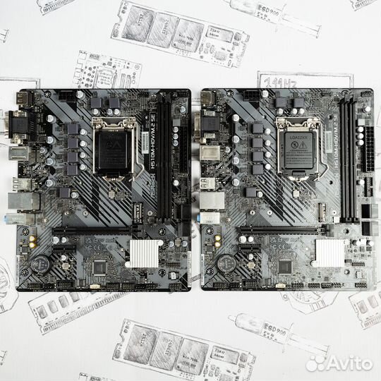 Материнская плата ASRock H510M-HDV/M.2 SE
