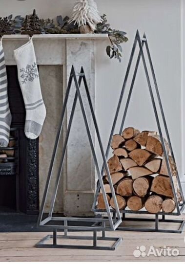 Дровница лофт