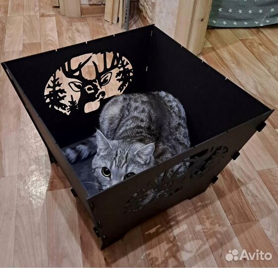 Кастровая чаша с решёткой гриль