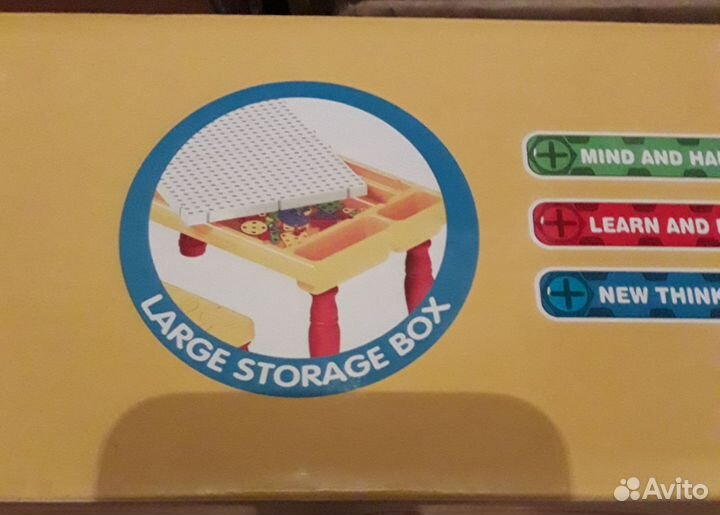 Конструктор с шуруповёртом пазл +стол и стул