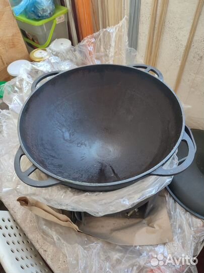 Печка с казанами 6л