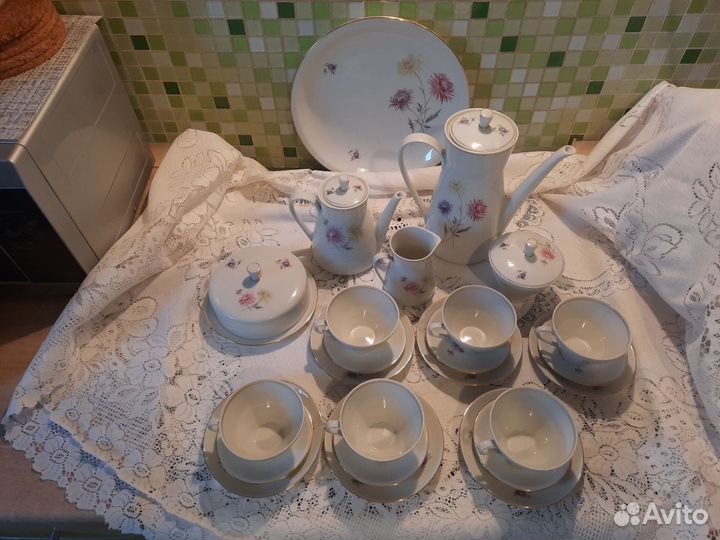 Сервиз Астры ГДР