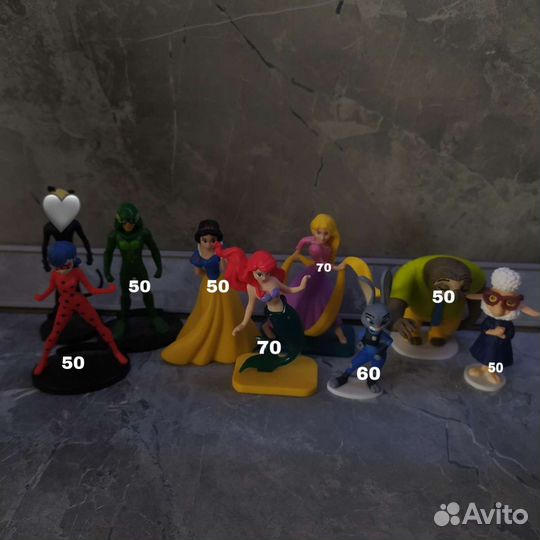 Фигурки my little pony, Barbie, Леди Баг