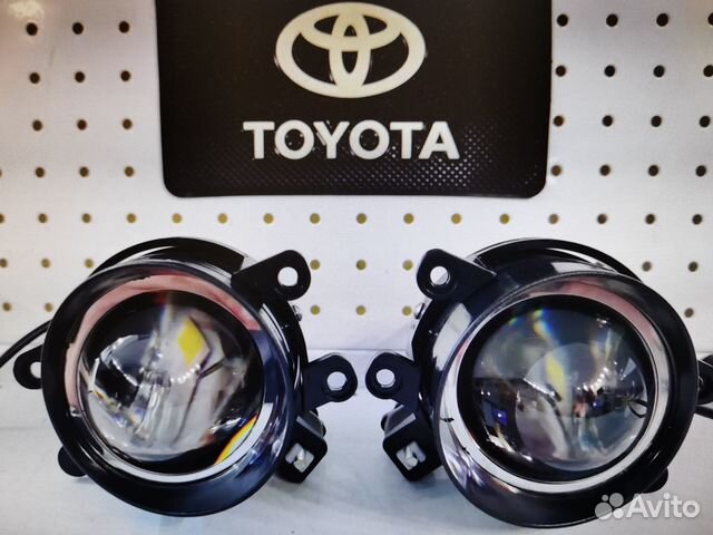 Противотуманки bi-led линзы Toyota LC prado 150