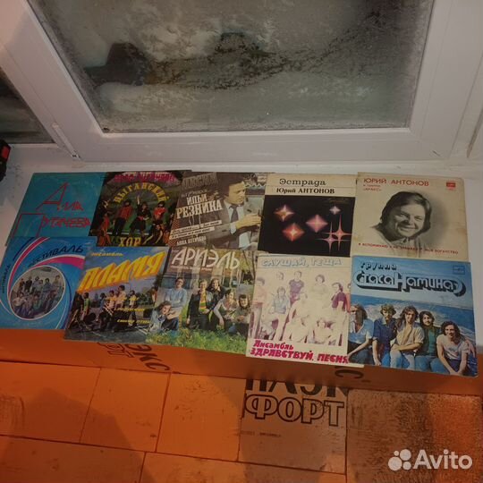 Виниловые пластинки СССР