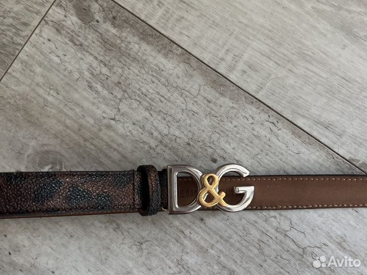 Dolce gabbana ремень женский