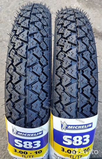 Шина для скутера 3.00 10 Michelin S83