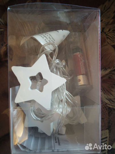 Новогодняя гирлянда светодиодная фигурная