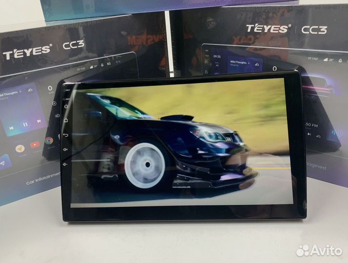 Магнитола на андройде Teyes 4/64 для Kia