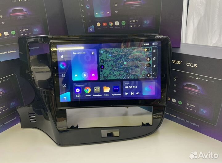 Магнитола Teyes CC3 6/128 для Митсубиси Аутлэндэр