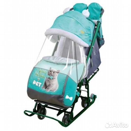 Санки-коляска