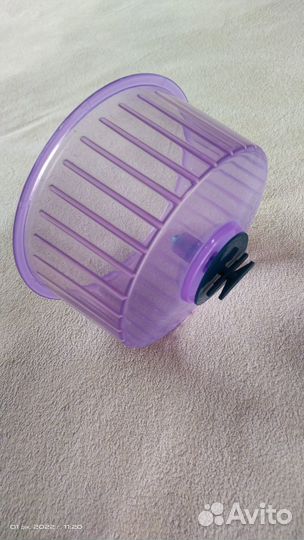 Колесо, пружина, туалет для хомяка