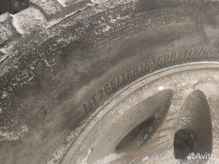 Колеса 265/75 R16 6/139.7 Паджеро,сурф, хайс,прадо