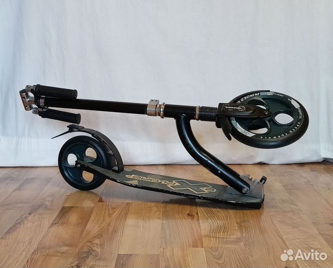 Самокат Explore Super Pro колесо 230мм, синий