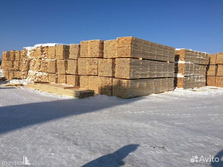 Доска Пиломатериал Гост 40мм