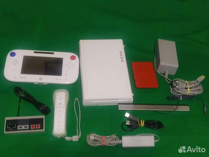 Wii U, EUR белая 8gb+320gb+16gb, Motion+