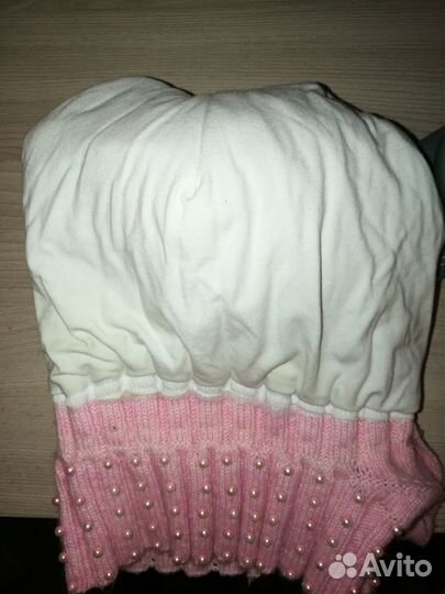 Шапки для девочки 1-3 года 46-50р пакетом