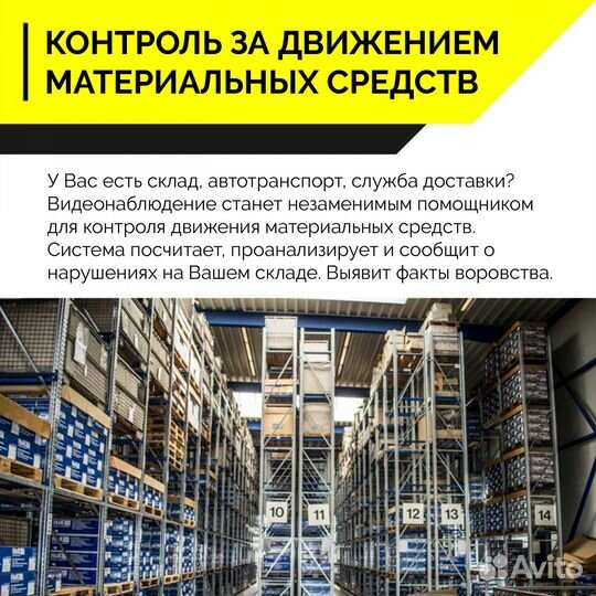 Установка видеонаблюдения 