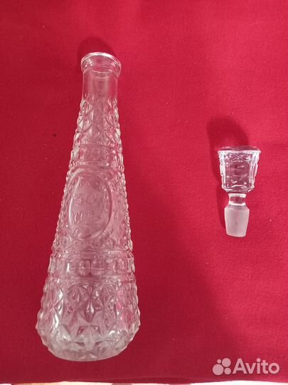Графин хрустальный СССР