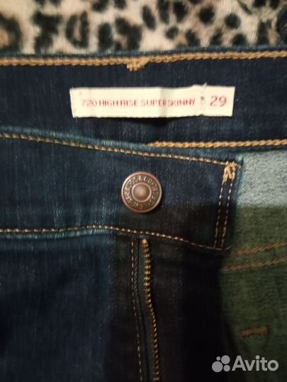 Джинсы женские levis 29 размер