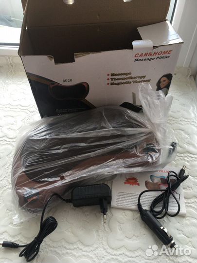 Подушка массажер. Массажер подушка Шиацу