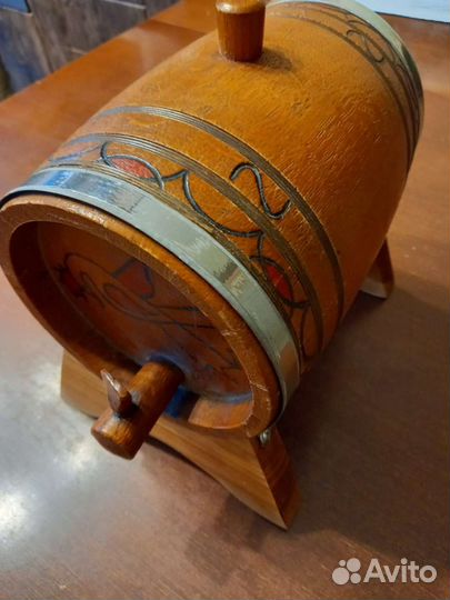 Деревянный бочонок из СССР