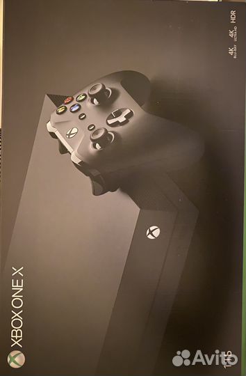 Xbox one x 1tb 4k