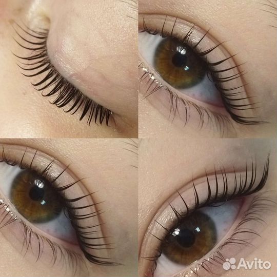 Ламинирование ресниц+покраска+ботокс