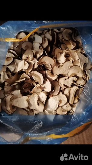 Сухие белые грибы