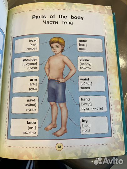 Англо-русский визуальный словарь для детей