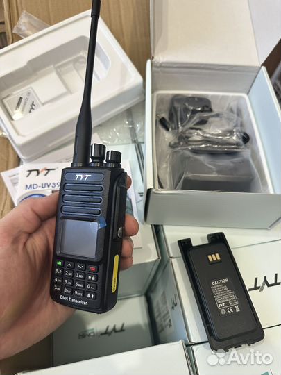 Рация TYT MD-UV390 10 W aes 256 type-C DMR3600