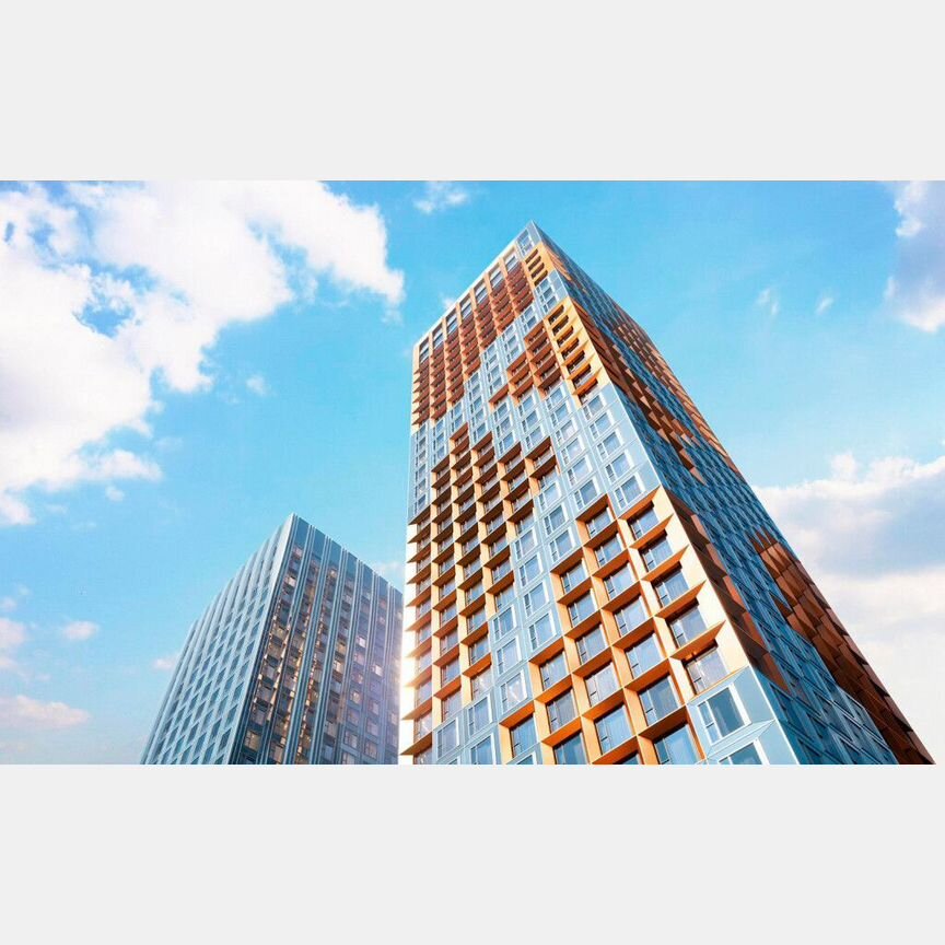 3-к. квартира, 60,9 м², 4/45 эт.