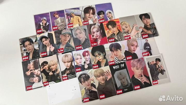 Карты stray kids официальные