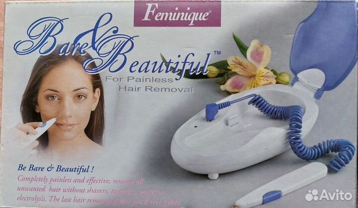 Аппарат для удаления волос feminique barebeautiful