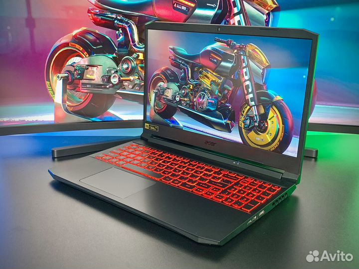 Игровой ноутбук Acer Nitro 5 / RTX + Ryzen 5