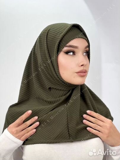 Хиджаб готовый балаклава, подхиджабник. Новый,хаки