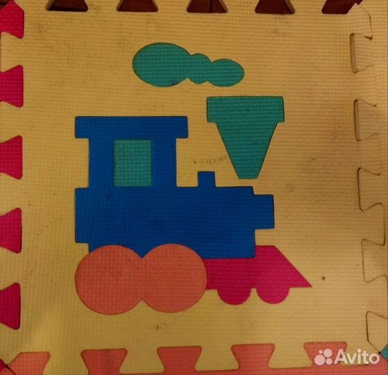 Детский игровой коврик. Пенопласт