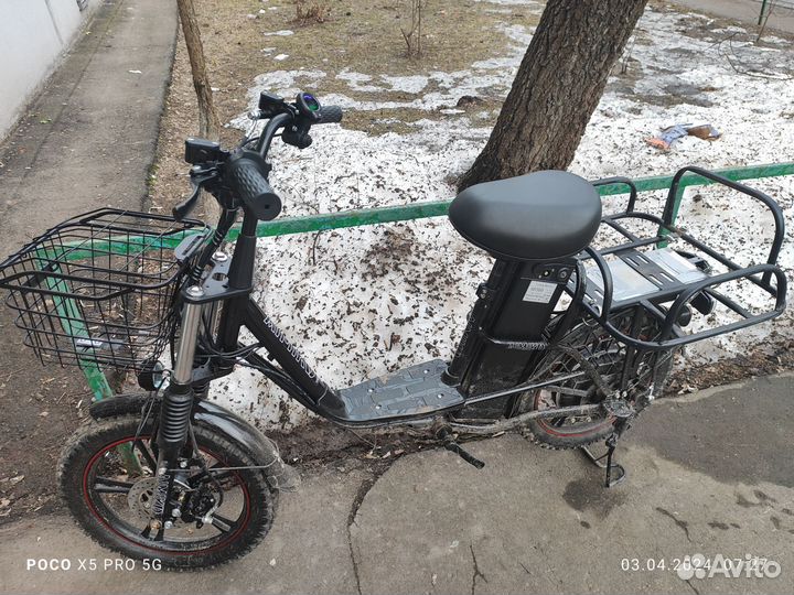 Электровелосипед колхозник монстр