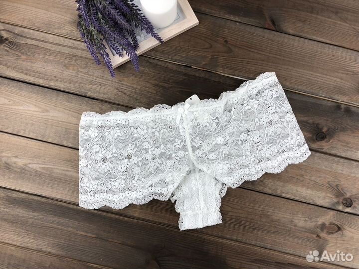 Трусы шорты шортиками женские кружевные