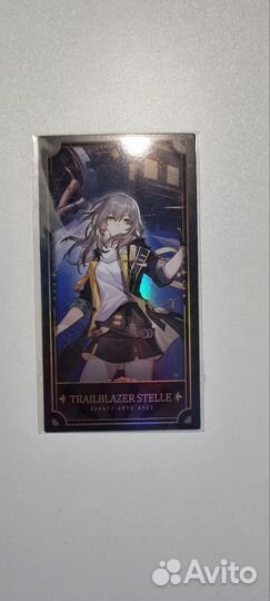 Коллекционные карточки Honkai star rail Stelle